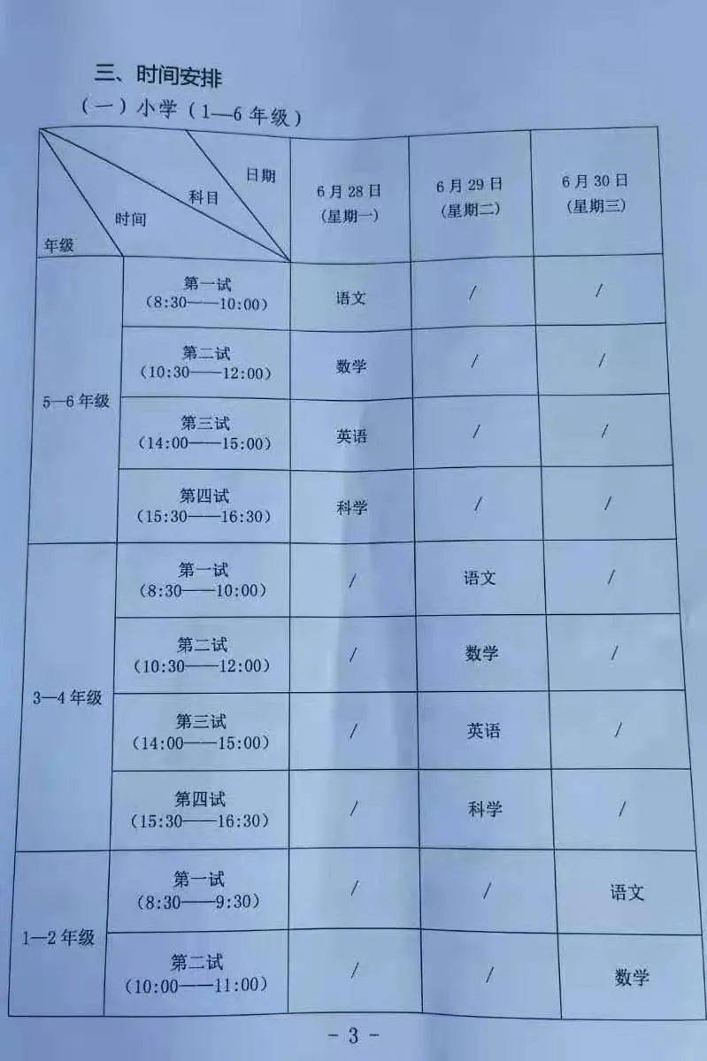 小学四级考试时间（小学四级考试时间多长）