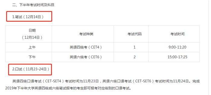 西安考研四六级考试时间（西安英语四六级报名时间）